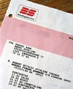 gebyr. Det koster virksomheder omkring 5 kroner per betalingsopkrævning, men mindst 19 millioner gange om året kræver virksomheder typisk 5-20 kroner per betaling af kunderne. 