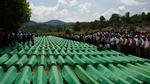 Cirka 8.000 muslimer blev dræbt ved massakren i Srebrenica. 