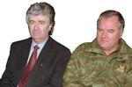 De bosniske serberes leder Radovan Karadzic (tv) og general Ratko Mladic menes at have begået nogle af de værste forbrydelser mod menneskeheden siden Anden Verdenskrig. 