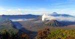 Vulkan. Mt. Bromo i Indonesien er en yderst aktiv vulkan. 