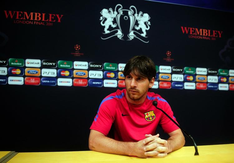 stort. En lille mand i en stor finale. Lionel Messi er med til at gøre årets sidste kamp i Champions League til noget specielt. 