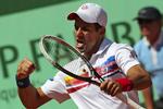 sejrsmaskine. Novak Djokovic rystede ikke på hånden, da serberen vendte tilbage efter gårsdagens afbrudte opgør mod Martin del Potro. 