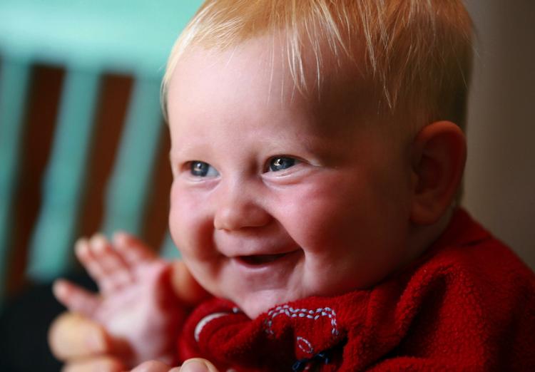 KØNSDEBAT. Han? Hende? Det optager ikke Storm, der tydeligvis er et glad lille barn. 