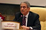 Møde. Den arabiske ligas generalsekretær, Amr Moussa, var blandt deltagerne, da arabiske ledere i dag diskuterede konflikten mellem Israel og Palæstina. 