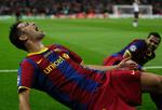 3-1. Da David Villa scorede til 3-1 var finalen reelt afgjort. 