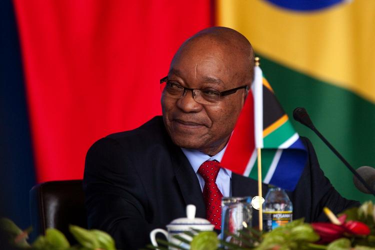 Zuma. Den sydafrikanske præsident vil forhandle fred med Gaddafi. 
