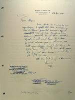 Kodesprog. Et brev fra Robert E. Hecht til Glyptotekets daværende direktør Mogens Gjødesen dateret 1970. Her taler Hecht i kodesprog og bruger ordet 'børnene' om det arkæologiske fund,  han planlægger at sende til København. Det arkæologiske fund er Fyrstegraven. 