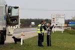 Razzia ved grænsen til Padborg