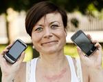 Sikkerhedskontrol. Tænker du over sikkerheden på din smartphone? Tjek.dk har spurgt fire smartphone-ejere. 