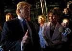 Venner. Donald Trump og Sarah Palin mødtes i går i Trump Tower i New York. 