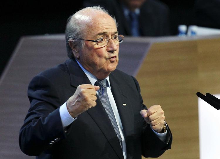 styring. Sepp Blatter indrømmede, at Fifa er ramt af den mest alvorlige skandale i forbundets historie, da præsidenten søgte genvalg hos kongressen. 
