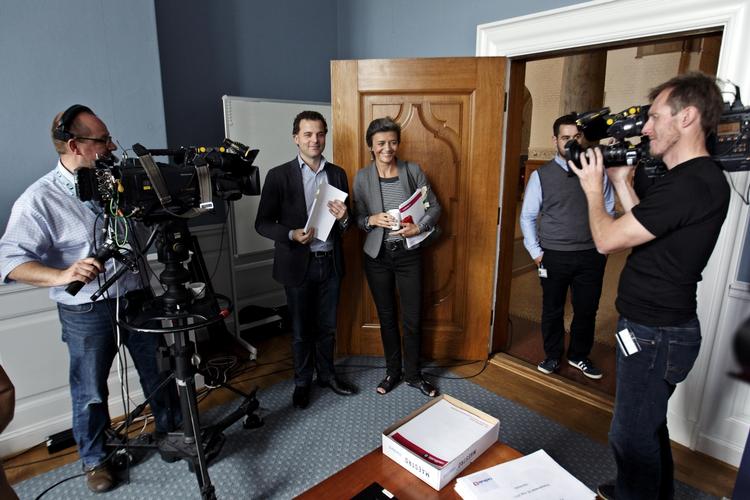 Fantasiløse. Det kom som et chok for medierne, at Margrethe Vestager faktisk havde en selvstændig politisk platform, skriver Anders Jerichow. 