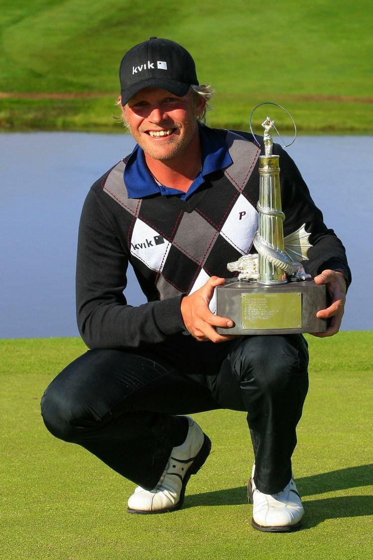 MINDET. I 2009 gik Jeppe Huldahl fire runder i 69, 71, 68 og 67, da han vandt Wales Open, men i dag indledte han med en runde i 73 slag. 