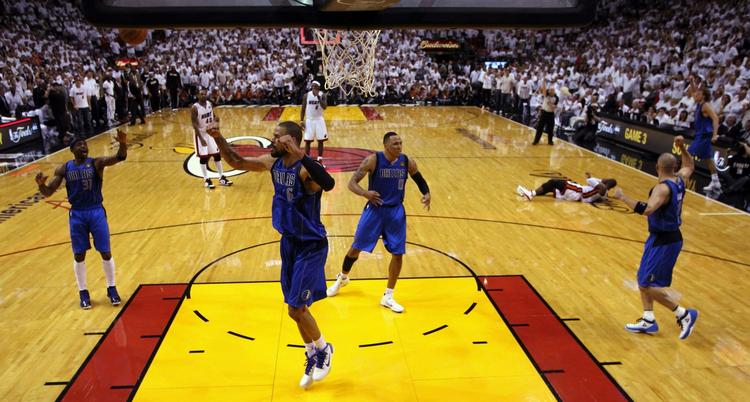 afbrænder. Da Dwayne Wade ikke ramte med kampens sidste skud, havde Dallas Mavericks vundet 95-93. 