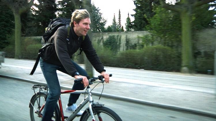 Filmstjerne. I den biografaktuelle dokumentarfilm 'Cool It' kommer vi tæt på klimadebattøren Bjørn Lomborg og hører bl.a. historier fra hans opvækst. PR-foto fra filmen. 