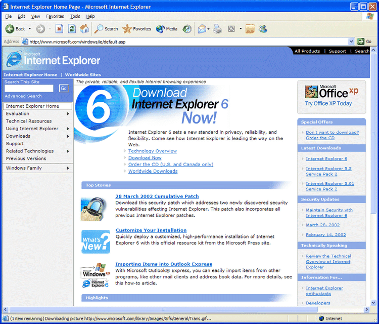 Sårbar. Sådan så Internet Explorer 6 ud i 2006, da Microsoft for længe siden lancerede den som det nyeste nye. I dag er den gammel og sårbar over for it-kriminelle, og Microsoft så den helst smidt på it-lossepladsen. 