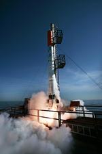 Raketten Tycho Brahe skydes ud i rummet