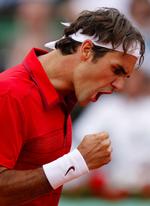 Jubel. Federer lige en tand skarpere. 