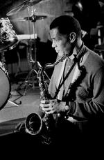Tenorsaxofonist.  Amerikanske Dexter Gordon  (1923-90) i københavnske  Montmartre i 1960'erne.  Arkivfoto: Jan Persson/Polfoto 
