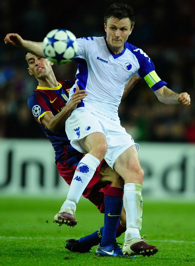 kaptajnen. William Kvist er vokset med opgaven på FCK's centrale midtbane. Og FCK'eren hædres nu for indsatsen mod Panathinaikos af Uefa. 