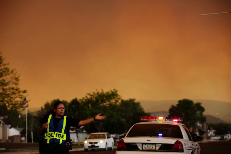 STORBRAND. Branden i Arizona er den næststørste i statens historie. Sidst landet var hærget af en stor brand var i 2002. 