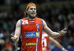 skade. AG København og Mikkel Hansen tabte holdets første kamp i sæsonen til Nordsjælland Håndbold. 