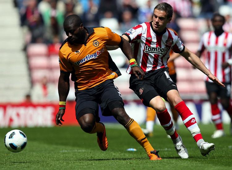 solgt. Jordan Henderson (th) har i den forløbne sæson fået sit store gennembrud på Sunderlands midtbane i Premier League. 