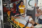 Flygtning. Tyrkiske hospitaler har taget imod flere sårede syrere, der er flygtet over grænsen som her i byen Hatay i Tyrkiet. 