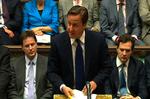 Advarsel. David Cameron står sammen med Frankrig bag en FN-resolution, der fordømmer det syriske regimes angreb på demonstranter. 