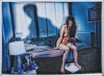 Portræt. Den danske mester af det iscenesatte portrætfotografi Per Morten Abrahamsen har kastet sig ud i kunstfotografiet og udstiller en række nye værker i 'Monkeys and Layers' på Hans Alf Gallery i forbindelse med Copenhagen Photo Festival. Foto: Hans Alf Gallery. 