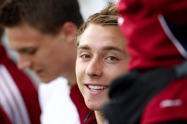 Farlig. Christian Eriksen gør det danske landshold til en uforudsigelig størrelse for Schweiz, når de to hold lørdag åbner U/21-EM , mener den schweiziske træner Pierluigi Tami. 