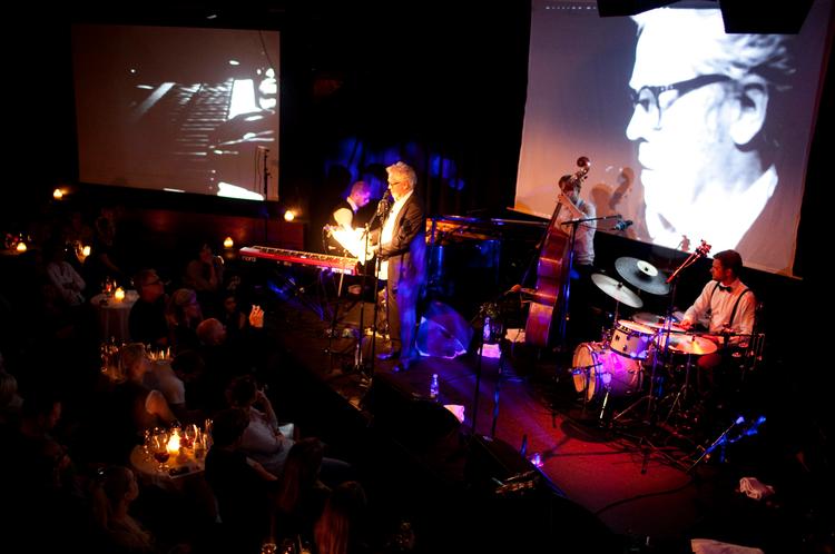 Cool. Jazz, lyrik og Jørgen Leth på højeste plan i Copenhagen JazzHouse i torsdags. Foto: Miriam Dalsgaard 