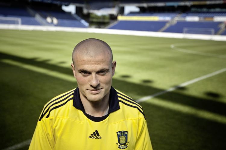 tilbage. Som ungdomsspiller var Mikkel Thygesen i Brøndby, og nu er han efter et langt tilløb tilbage. 
