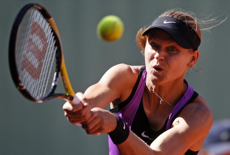 Udfordrer. Wozniackis udfordrer i finaledysten i Farum er den 24-årige tjekke Lucie Safarova. Her i aktion ved French Open. 