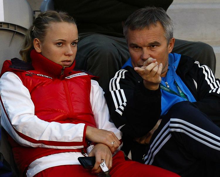ide. Står det til Piotr Wozniacki, skal datteren står i spidsen for et mobilt tennisakademi. 