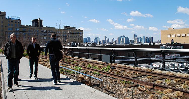 Byrum. New York har forlænget sit grønne åndehul, High Line Park. 