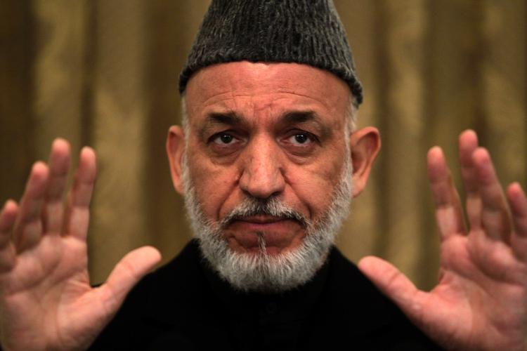 Præsident. Hamid Karzai har siddet ved magten i Kabul siden 2004. 