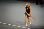fokus. Caroline Wozniacki forberedte sig til Wimbledon på dansk grund, hvor hun vandt WTA-turneringen i Farum. 