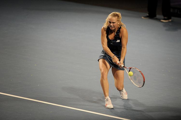 fokus. Caroline Wozniacki forberedte sig til Wimbledon på dansk grund, hvor hun vandt WTA-turneringen i Farum. 