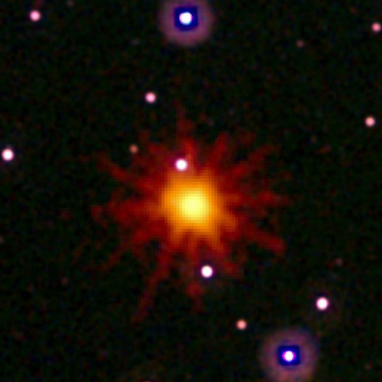 Kosmisk. En usædvanlig eksplosion i rummet blev observeret og fotograferet af NASA d. 28. marts. Nu er fænomenet blevet undersøgt af astronomer. 