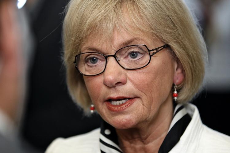 Forarget. Dansk Folkepartis leder, Pia Kjærsgaard, mener, Venstres ledelse burde sætte en stopper for folk som Birthe Rønn Hornbech, der i dag kritiserer Pia Kjærsgaard skarpt. 