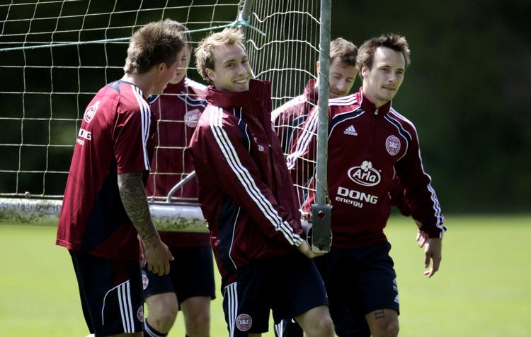 målrettet. I løbet af en måned har Christian Eriksen scoret sit første mål på både A- og U21-landsholdet. 