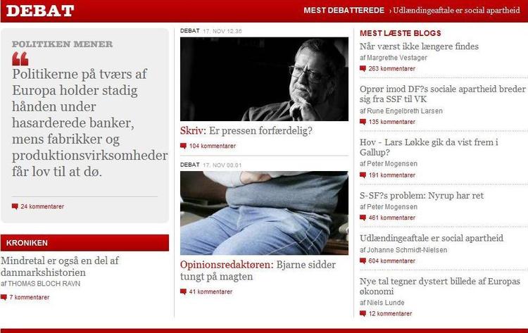 Kulturtyksak. Rigtig mange bagsidelæsere er faldet over dette uheldige sammenfald fra debatzonen på politiken.dk. Han er godt nok gået hen og blevet kulturel, men Per Stig Møller har endnu ikke nået de proportioner, som de to billeder tilsammen giver udtryk for. Men sjovt ser det ud. 