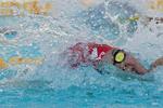 slughals. Det blev til to guld- og en sølvmedalje for Lotte Friis under tre dages stævne i Rom. 