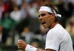 Vinder. I grand slam-turneringens første runde slog spanske Rafael Nadal  Michael Russell fra USA med 6-4, 6-2 og 6-2. 