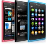 Nokia. Designmæssigt er N9 et kvantespring for Nokia. Den er stilren og simpel og fås i tre forskellige farver: tyrkis, pink og sort. 