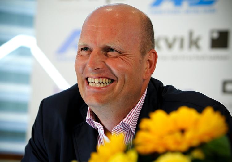 Tilfreds. Holdejer Bjarne Riis er tilfreds med sin trup til den kommende sæson. Med eller uden Contador. Arkivfoto. 