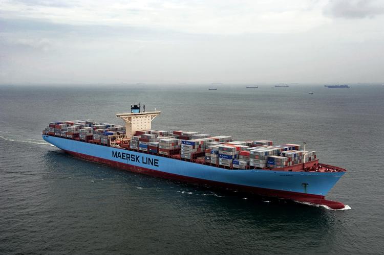 Mærsk's container business is not doing so well. Archive. 