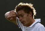 Taber. Franskmanden Nicolas Mahut blev besejret langt hurtigere end sidst. 