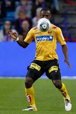 træfsikker. Anthony Ujah har scoret 13 mål for »det mest norskspillende« norske hold, Lillestrøm. 